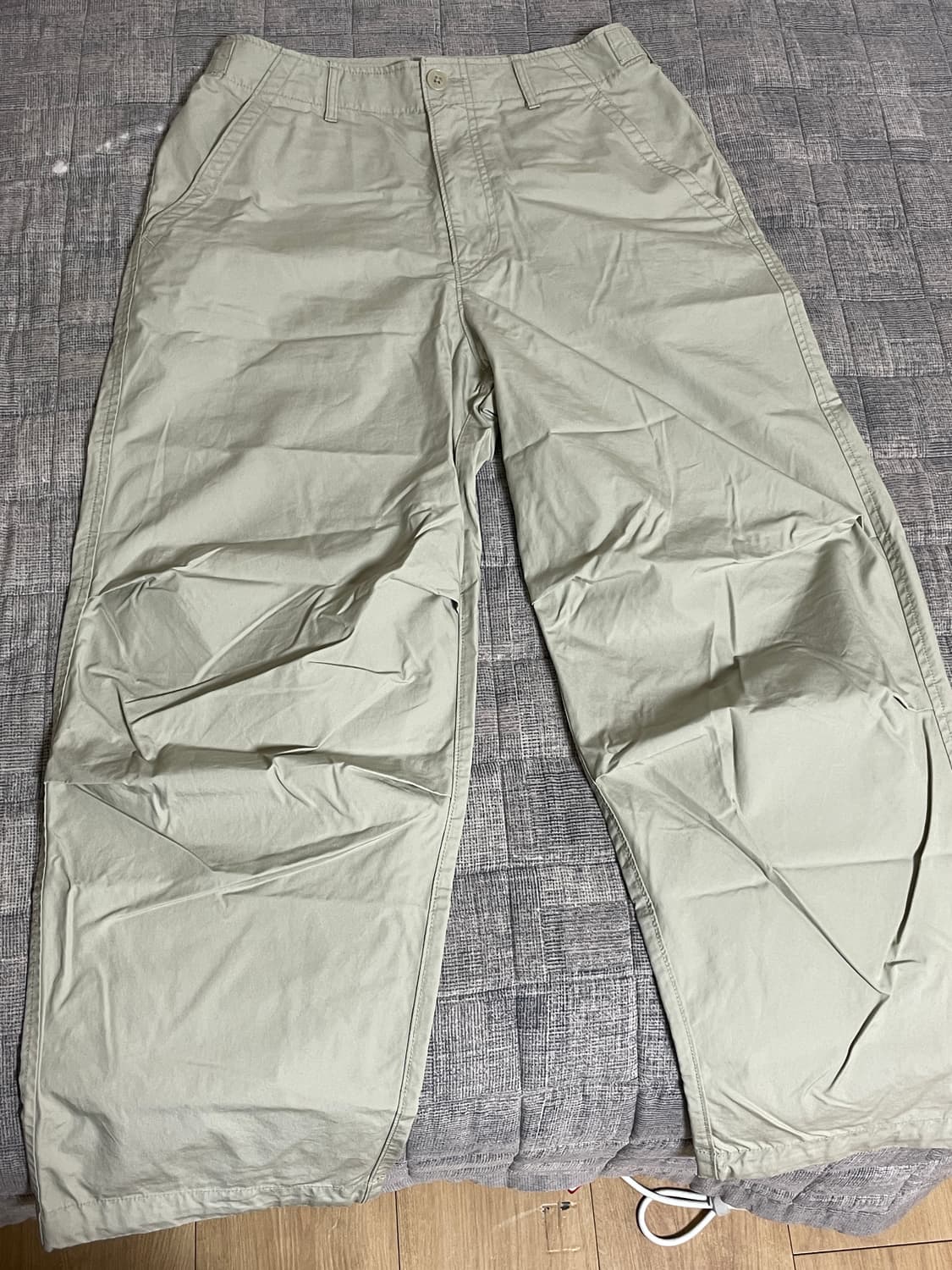 유니클로 와이드 파라슈트 팬츠 76cm 상품이미지1