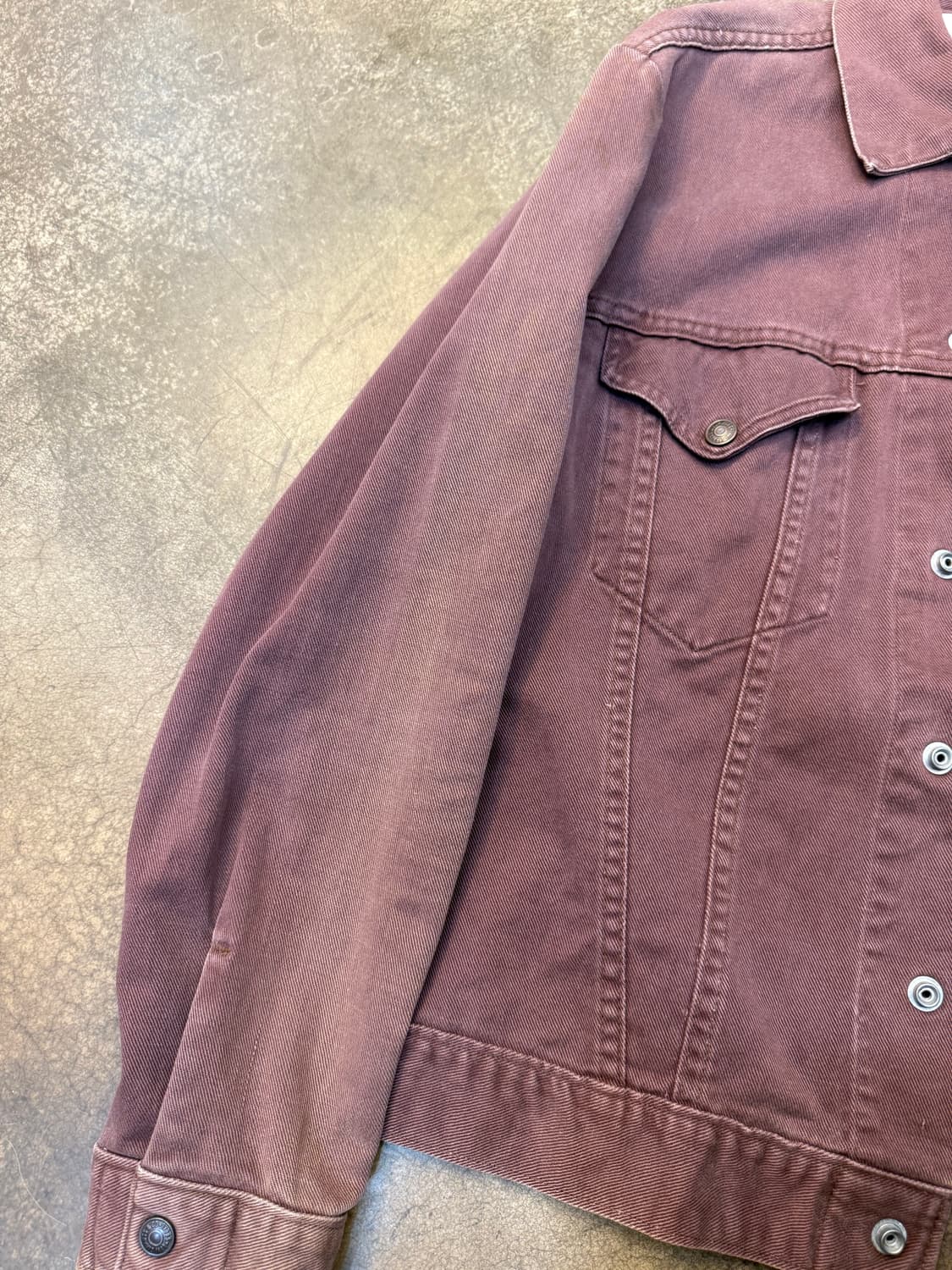 80‘s usa 리바이스 가먼트 다잉자켓 (40) 상품이미지4