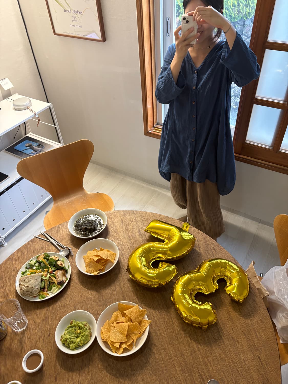 천연염색 natural onepiece (blue/ivory) 상품이미지4