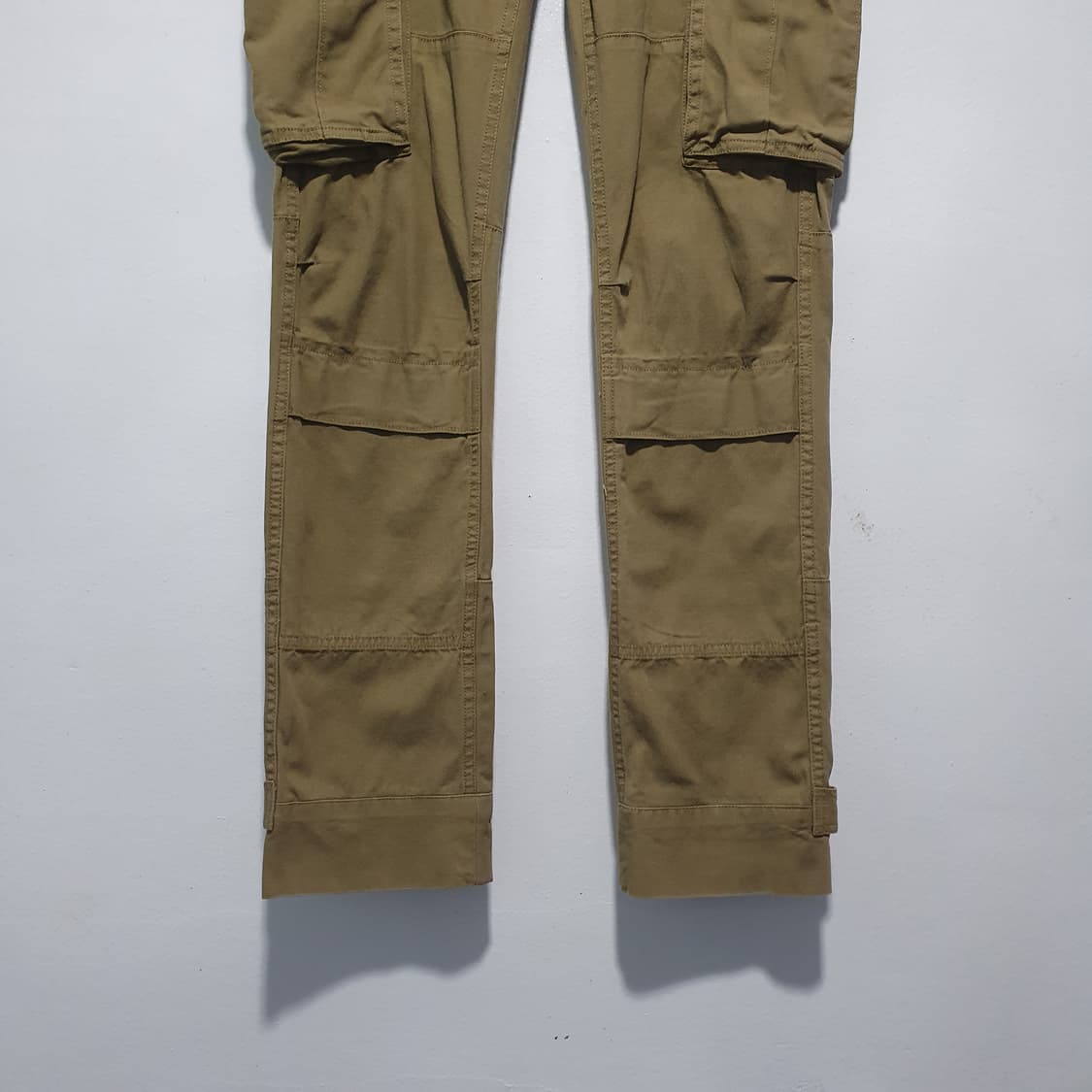 4 폴로 랄프로렌 여성 포켓 지퍼 카고 팬츠 카멜 (27-28인치) 상품이미지3