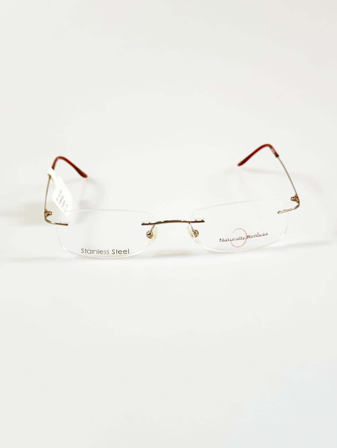 NATURALLY RIMLESS 무테 스퀘어 빈티지 안경 상품이미지2