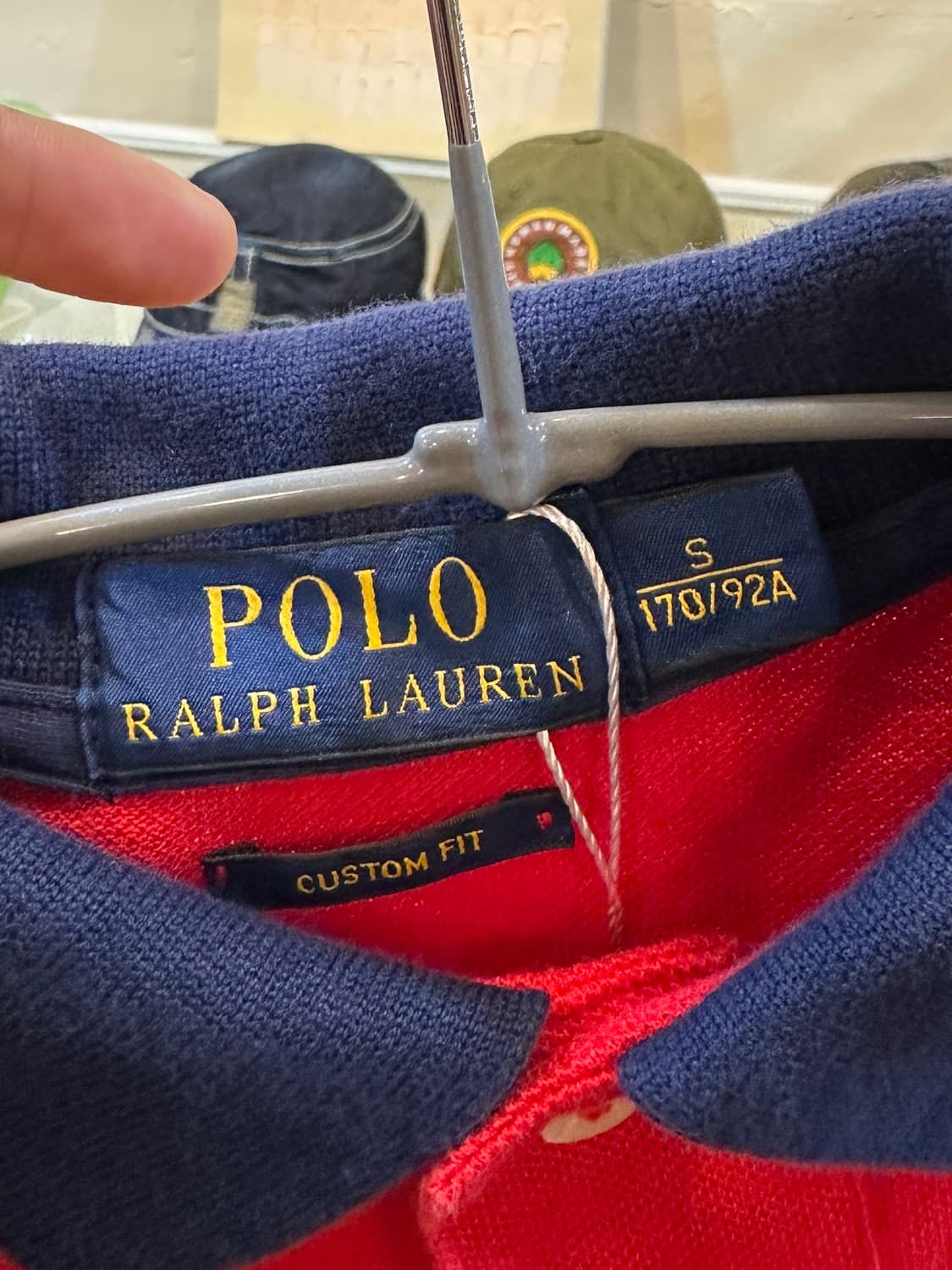 폴로 랄프로렌 빅포니 반팔 카라티 레드 S 상품이미지5