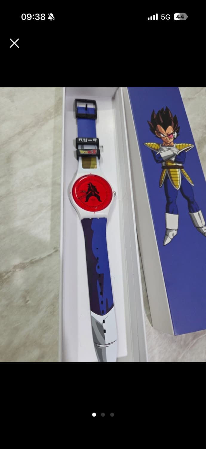 Swatch x 드래곤볼 베지터 시계 상품이미지1
