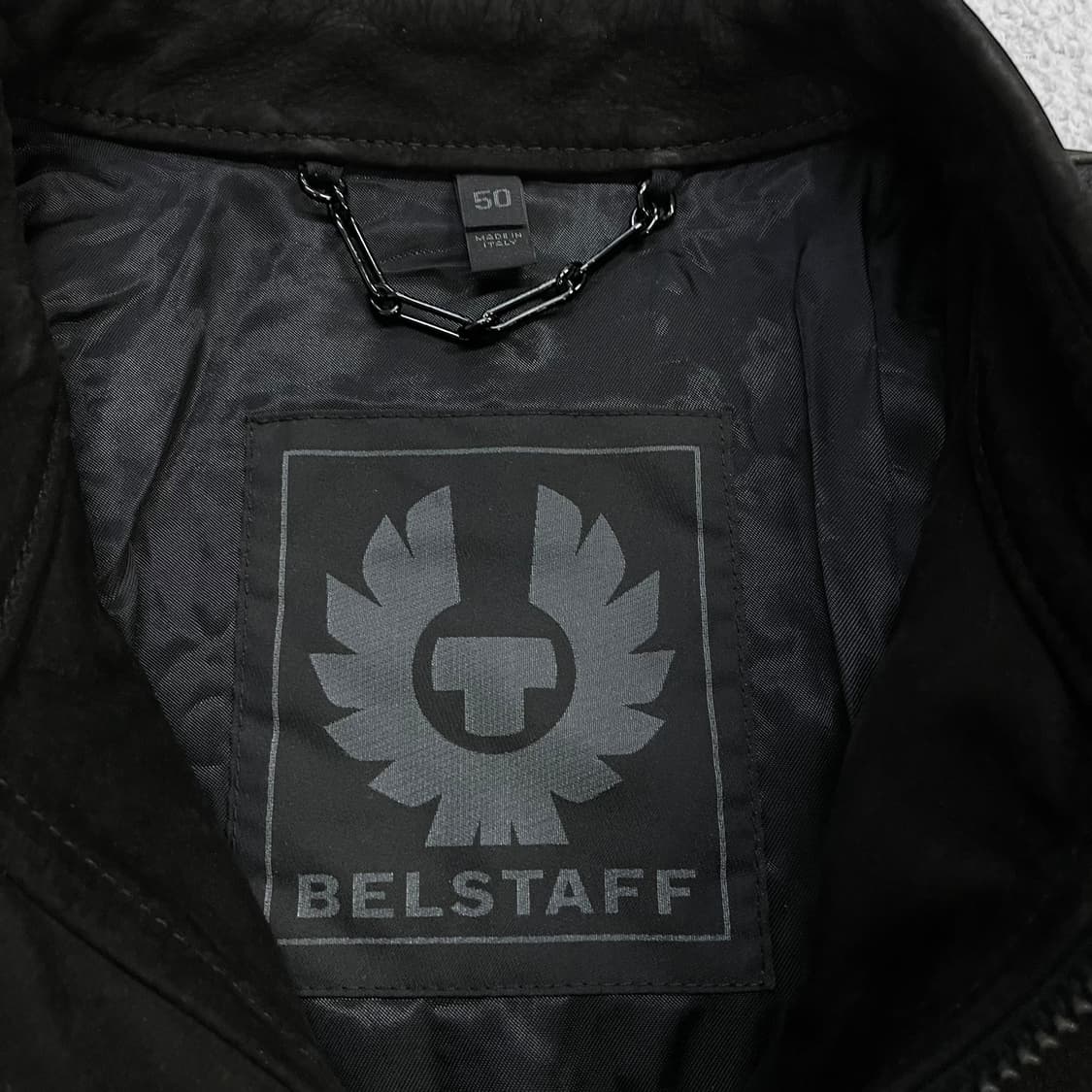 벨스타프 Belstaff 라이더 워시드 가죽 자켓 블랙 상품이미지5