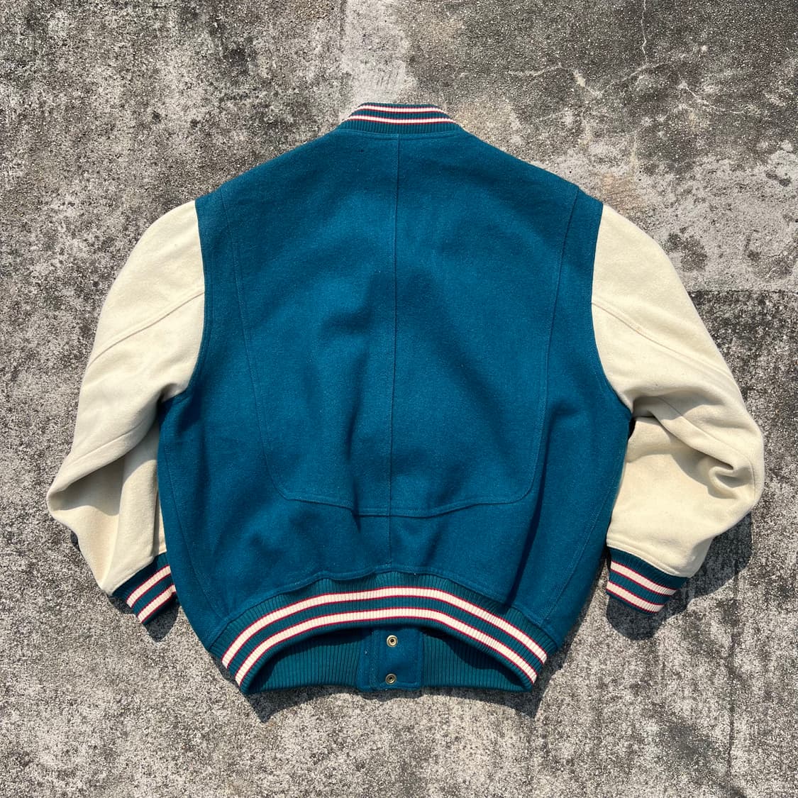 90‘s La Vespa 울 바시티 자켓 상품이미지8