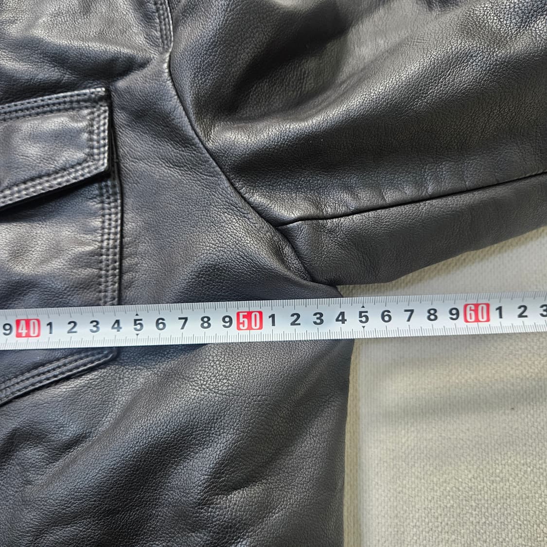 M 리바이스 쉐르파 카라 가죽 트러커자켓 0401Y 상품이미지7