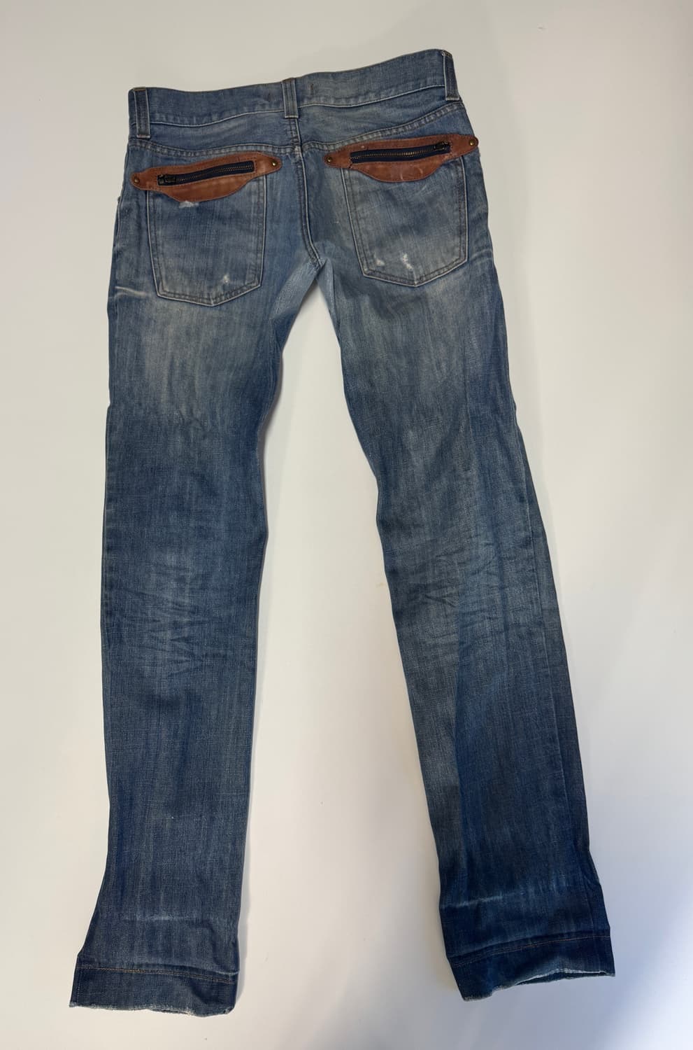 돌체앤가바나 빈티지 워싱 데님팬츠 33.8인치 상품이미지2