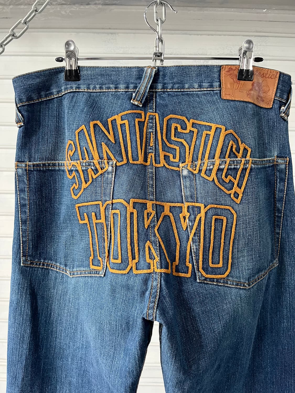 SANTASTIC! logo denim pants  상품이미지7