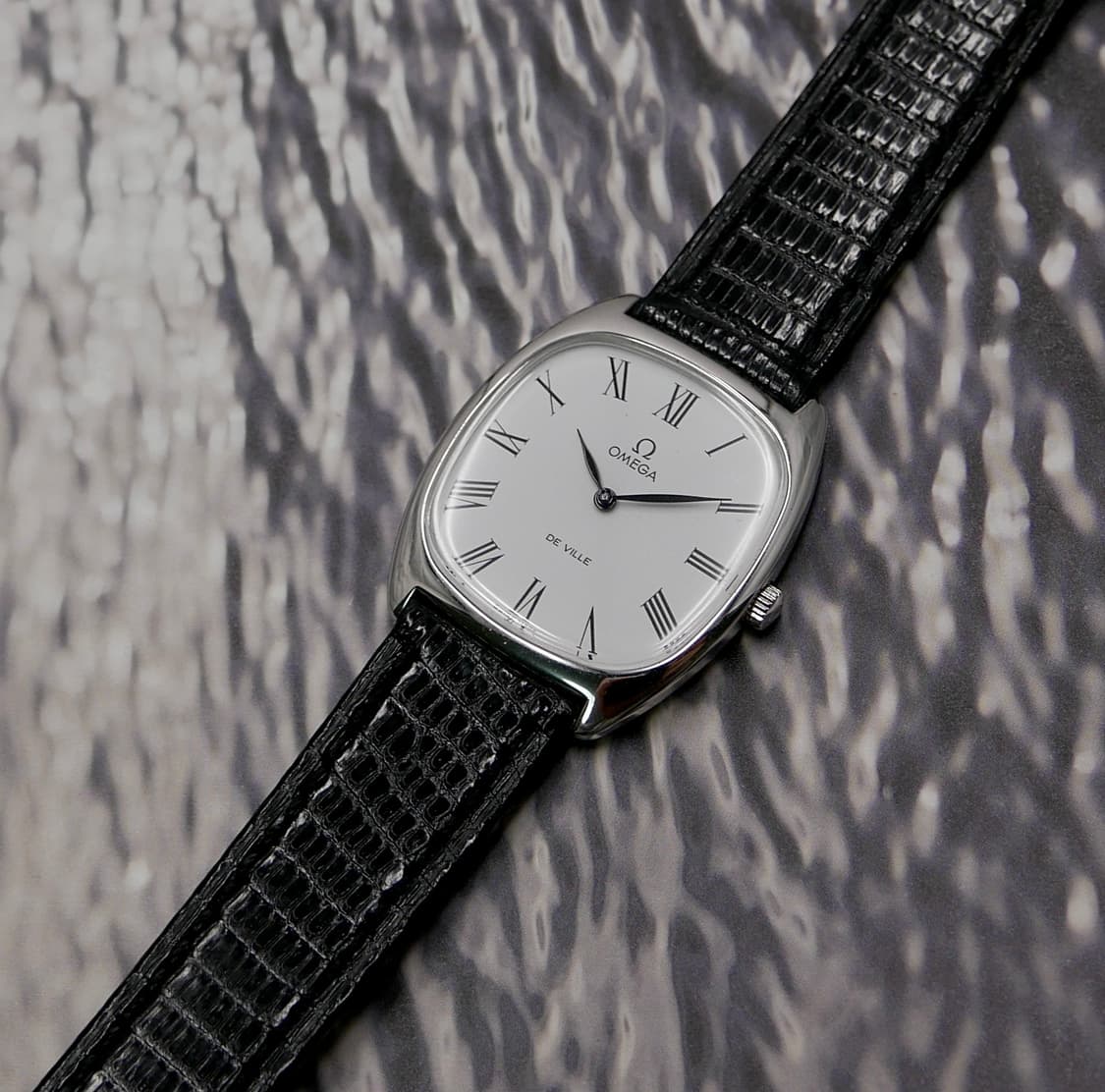 오메가 빈티지 드빌 로만 수동 시계 상품이미지3