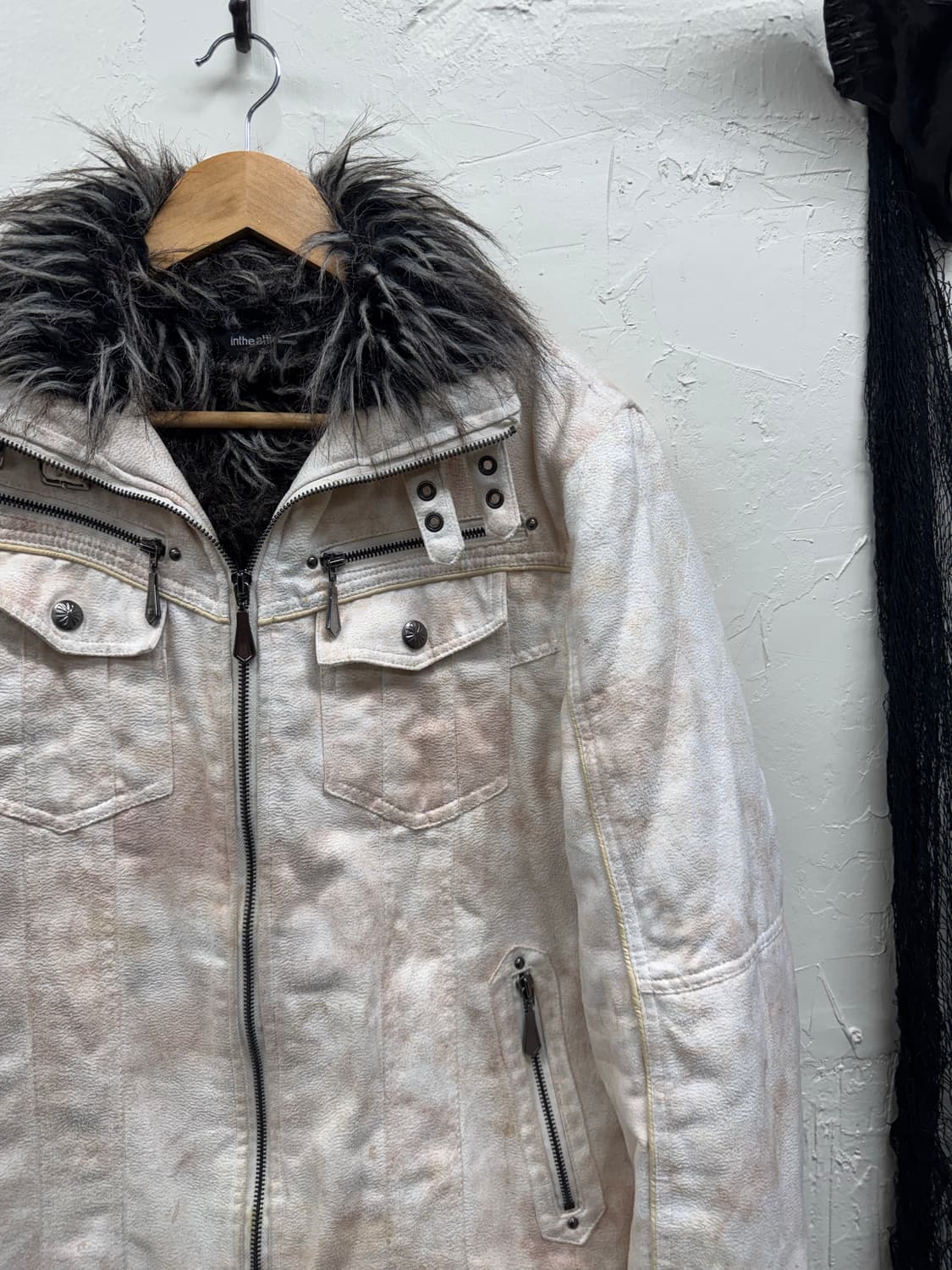 In the attic 00s vkei trimming fur jacke 상품이미지4