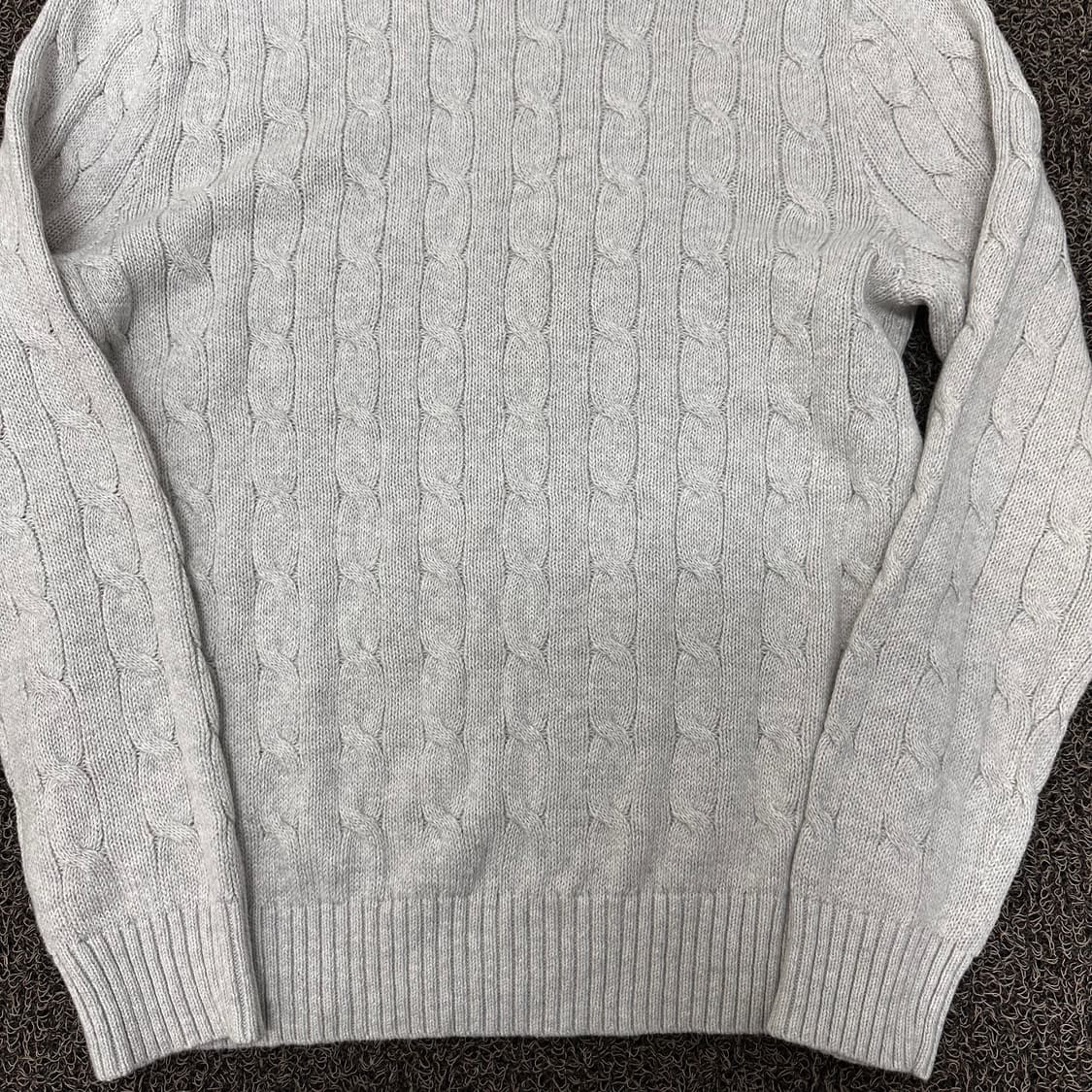 POLO 폴로 랄프로렌 케이블 꽈배기 니트 M 상품이미지7