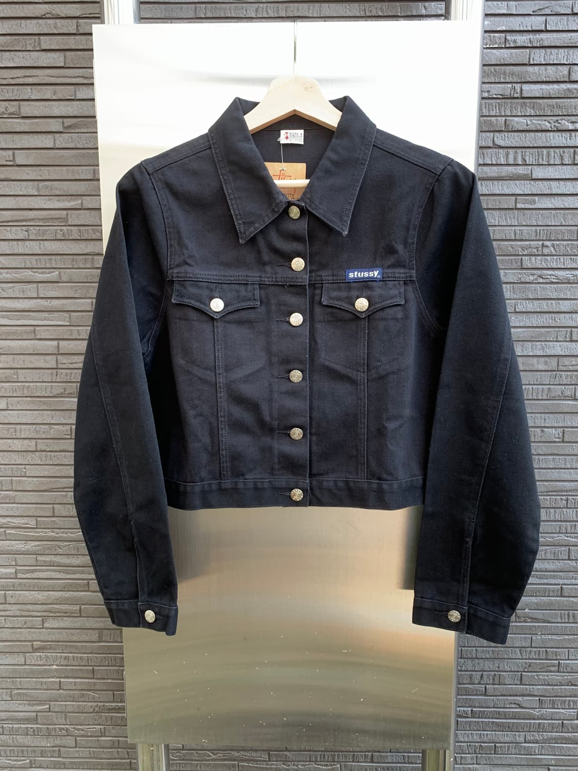 스투시 90’s 데님 트러커 자켓 (black)  상품이미지1