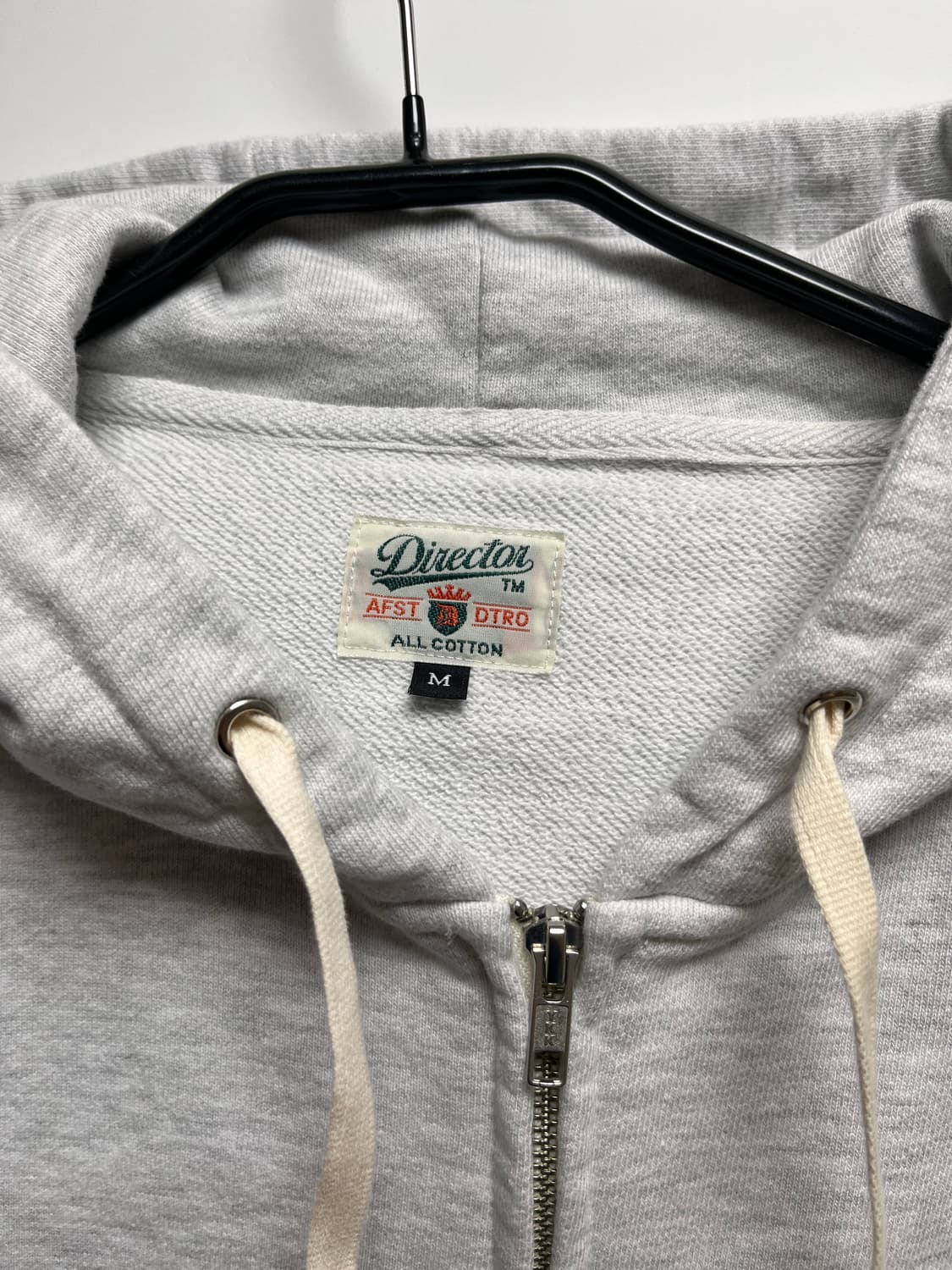 암피스트 DTR DC ZIP UP HODDIE 멜란지그레이 M사이즈 상품이미지3