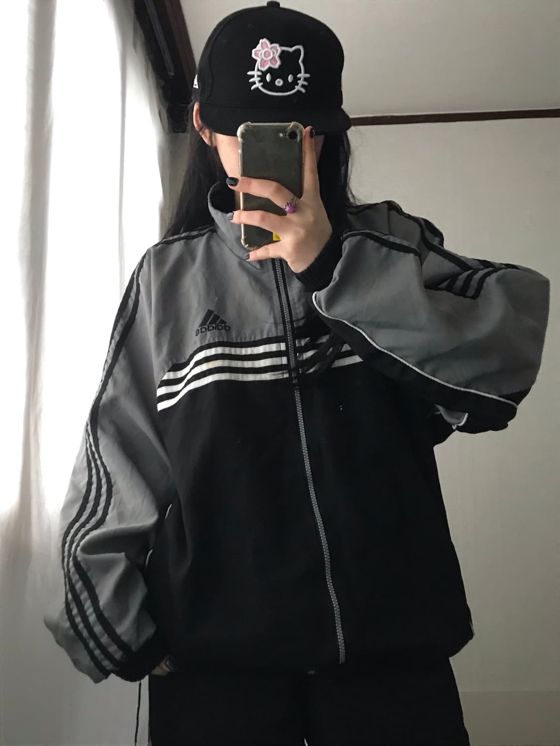 아디다스 90s 오버핏 바람막이 상품이미지2