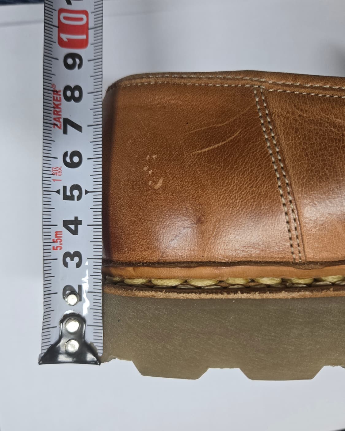 파라부트 로퍼 브라운 가죽 슈즈 상품이미지9