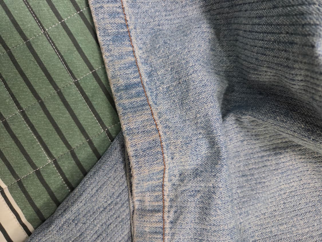 노운 코듀로이 데님 팬츠 연청 상품이미지4