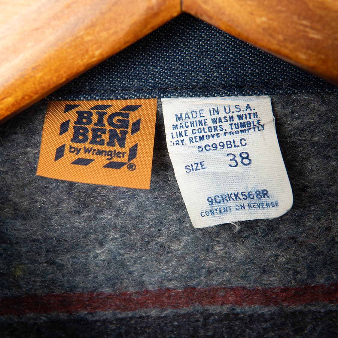 [103] 80s BIG BEN by Wrangler 데님 커버올  상품이미지7