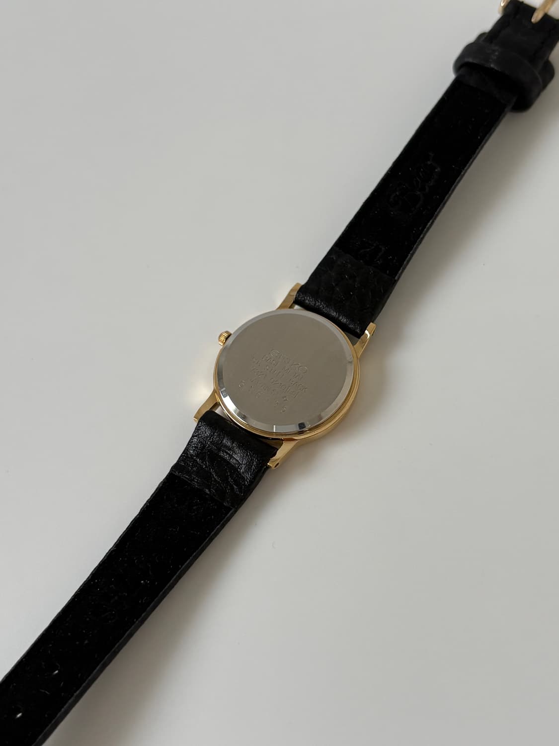1980s Stripe Dial Gold Ladies Quartz 상품이미지7