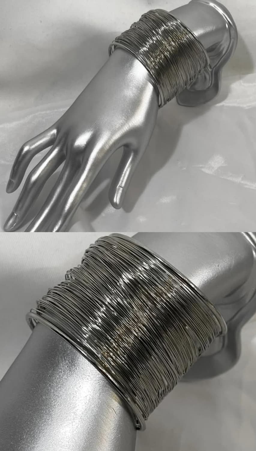 빈티지 오리엔탈 실버 뱅글 상품이미지1