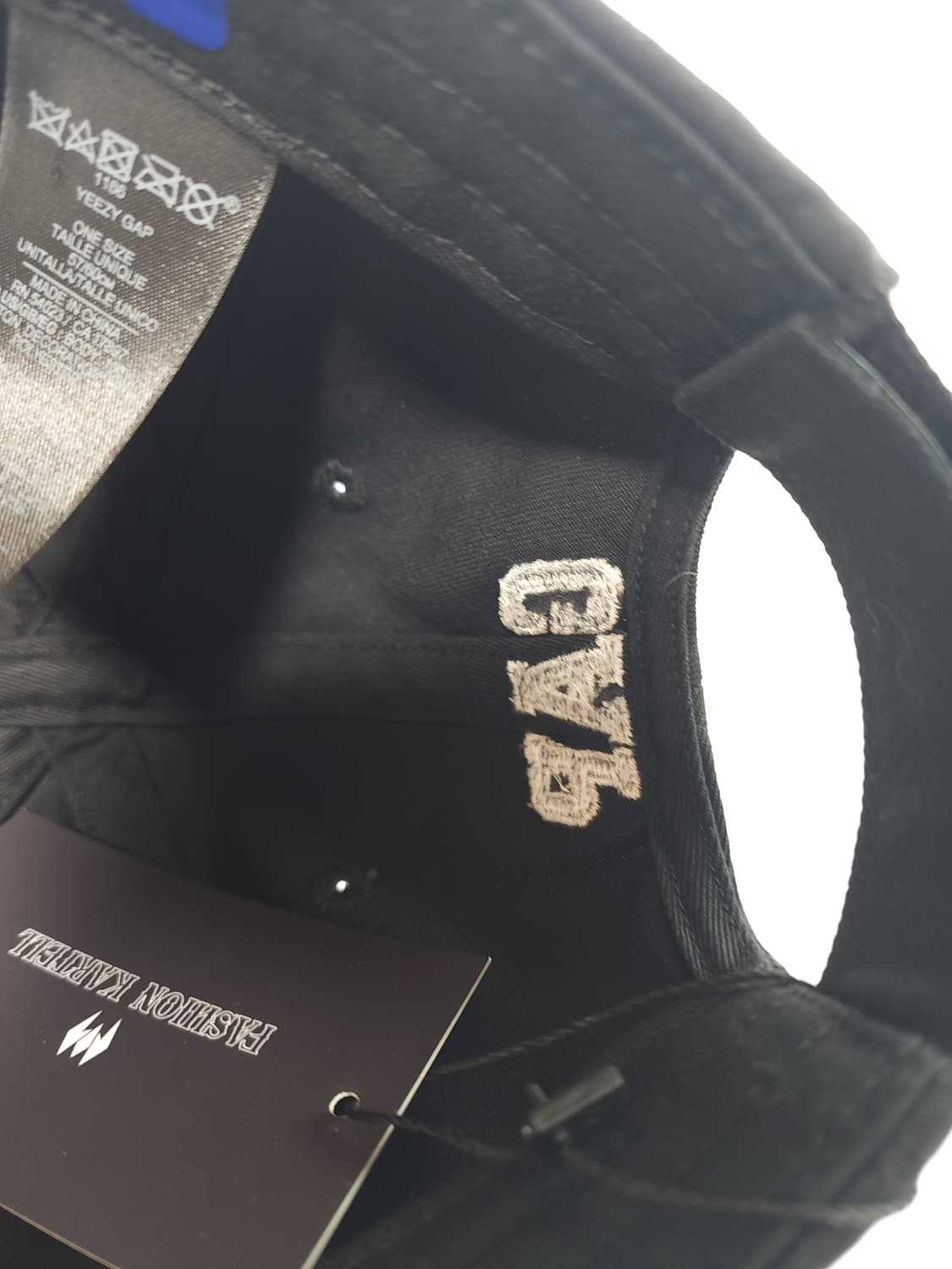 이지갭 엔지니어드 바이 발렌시아가 플레임 캡 블랙 OS 상품이미지6