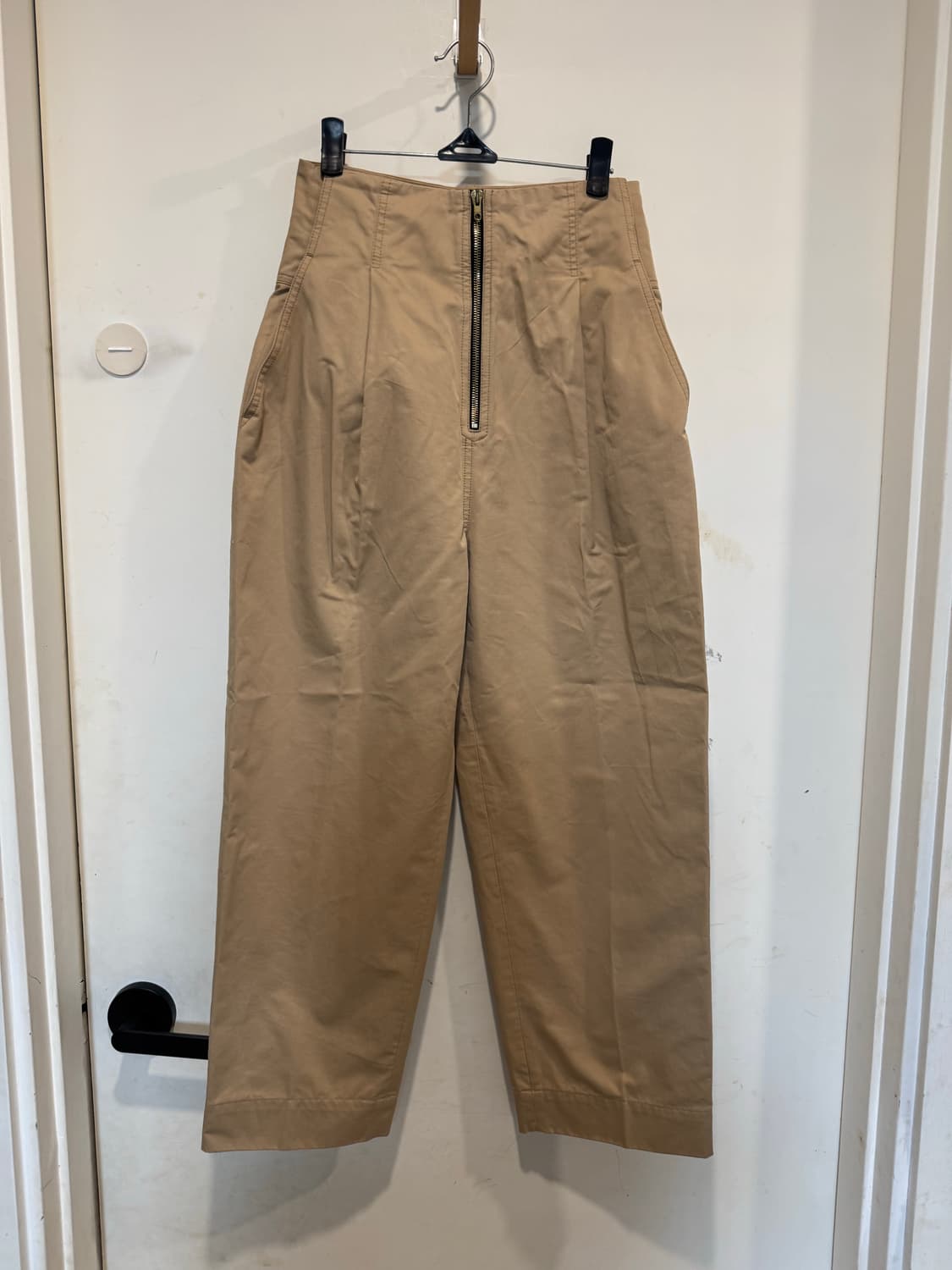 sandro 산드로 지퍼 코튼 팬츠 상품이미지2