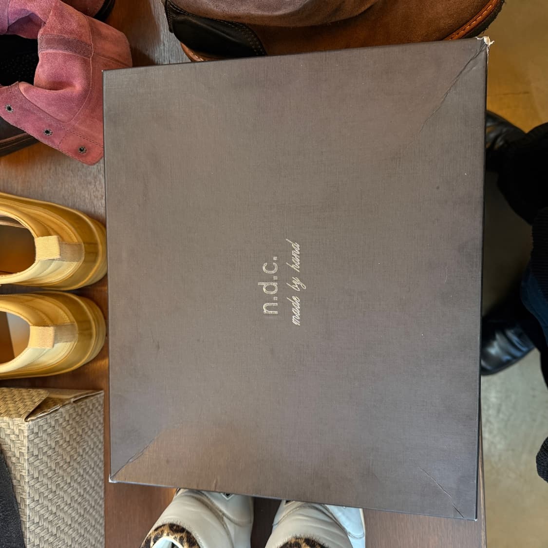 N.D.C 핸드메이드 집업 레더어퍼 웨스턴부츠 UK8 270 상품이미지9