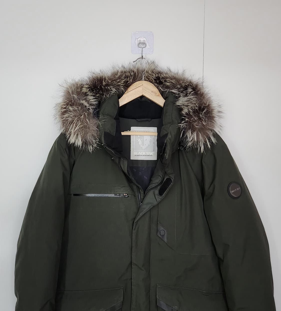 블랙야크 덕다운여우털패딩 100 상품이미지9