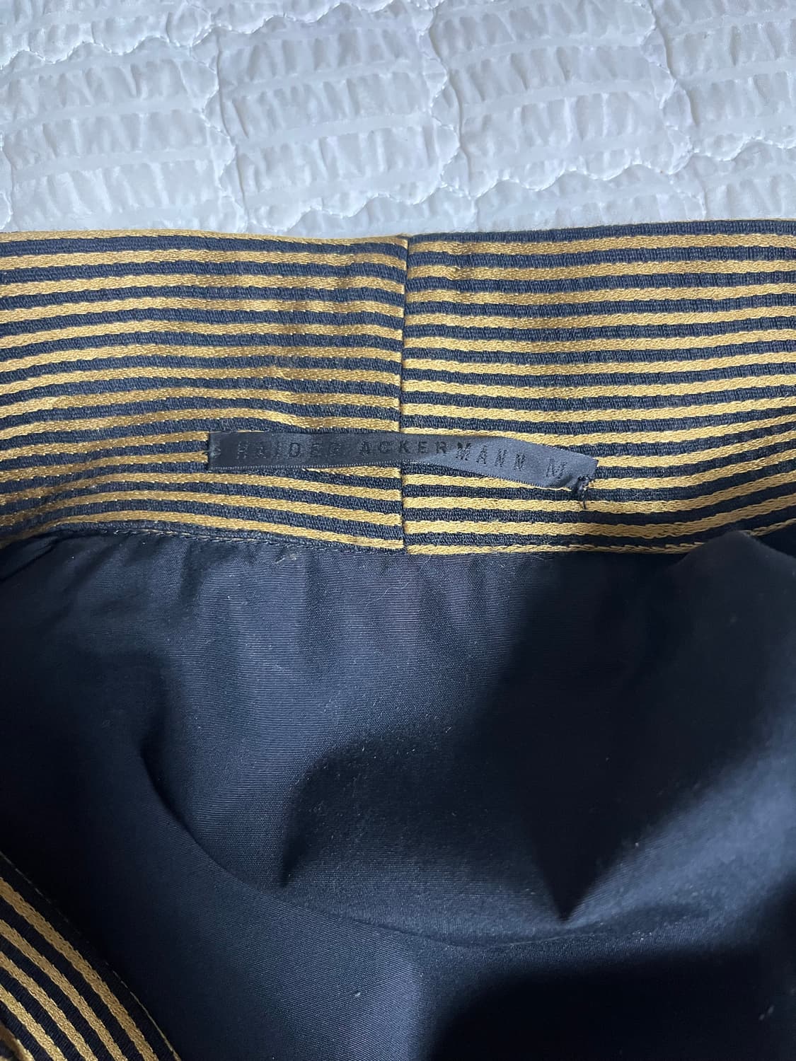 하이더아커만 16SS 컬렉션 숄카라 셔츠 베스트 상품이미지4