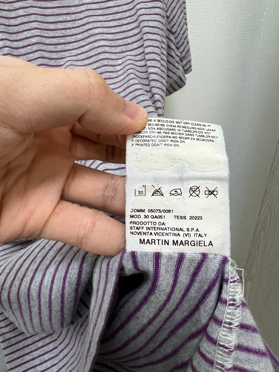 마틴 마르지엘라 티셔츠 상품이미지4