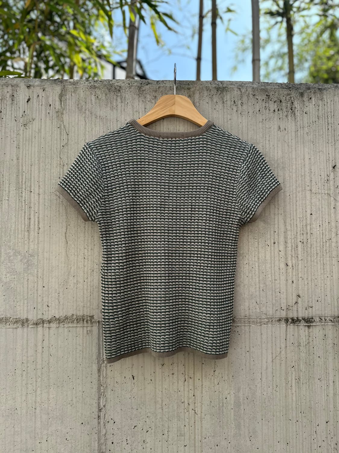 프릭스스토어 와플 니트 반팔 상품이미지4