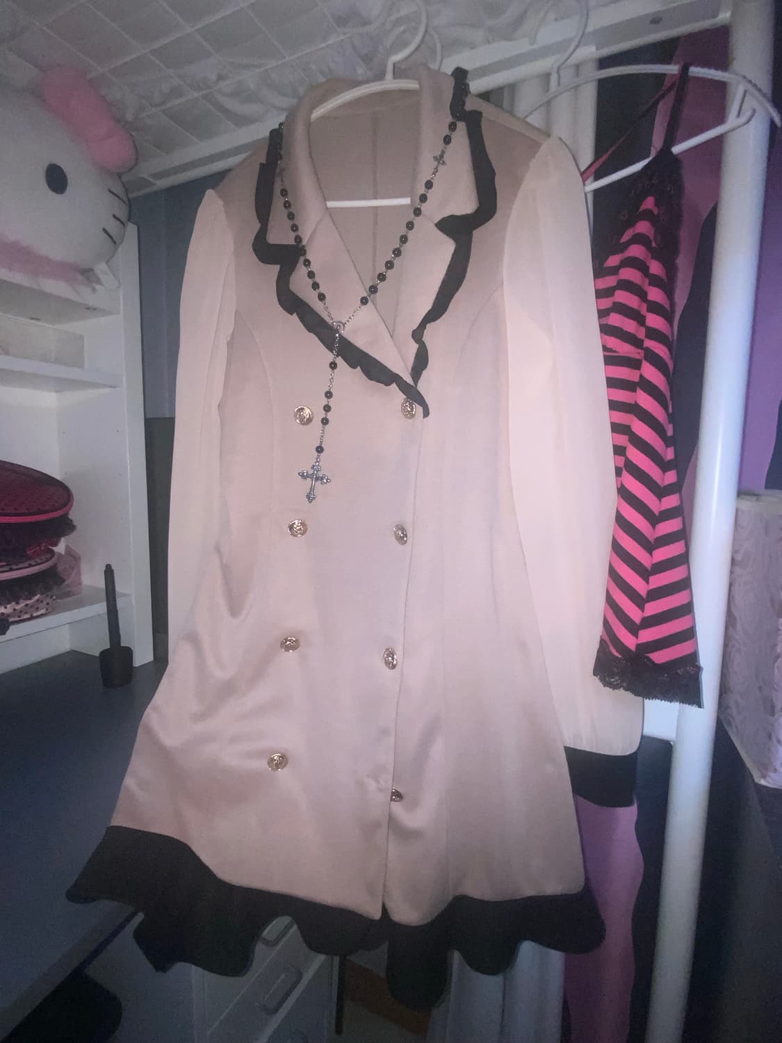 ♥Heisei Gyaru Coat♥ 리즈리사 마즈깔 빈티지 오네갸루 코트 상품이미지1