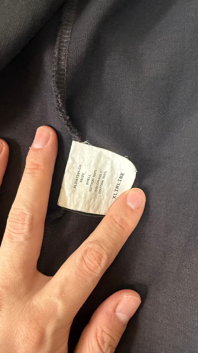 [3] 엑슬림 x 디아블로 XLDIA 반팔 티셔츠 차콜 상품이미지7