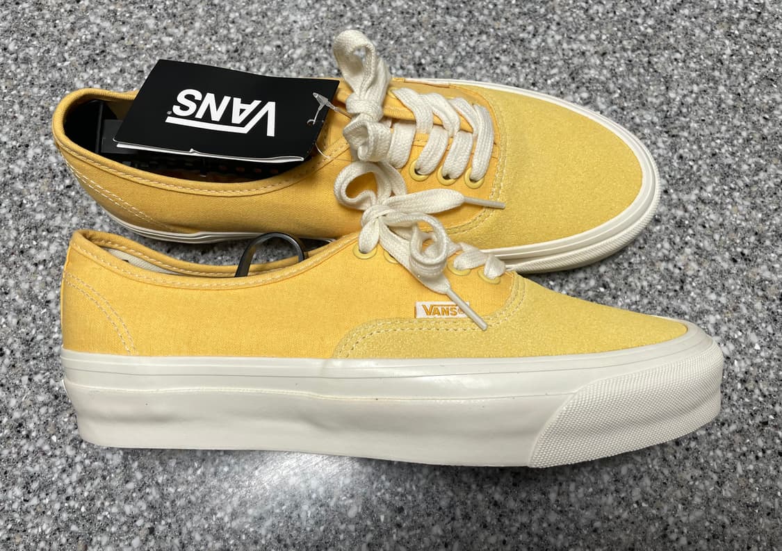 반스 어센틱 리이슈 44 솔트 워시 옐로우 사이즈 265 상품이미지1