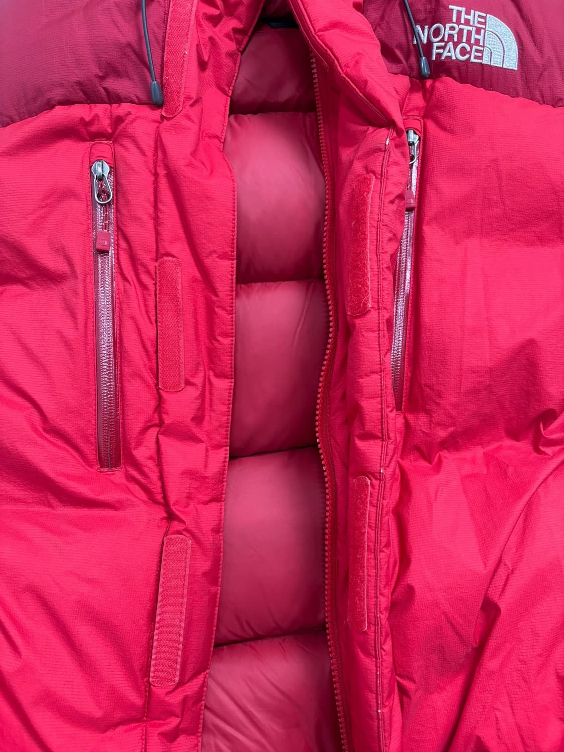 노스페이스 패딩 레드 상품이미지8