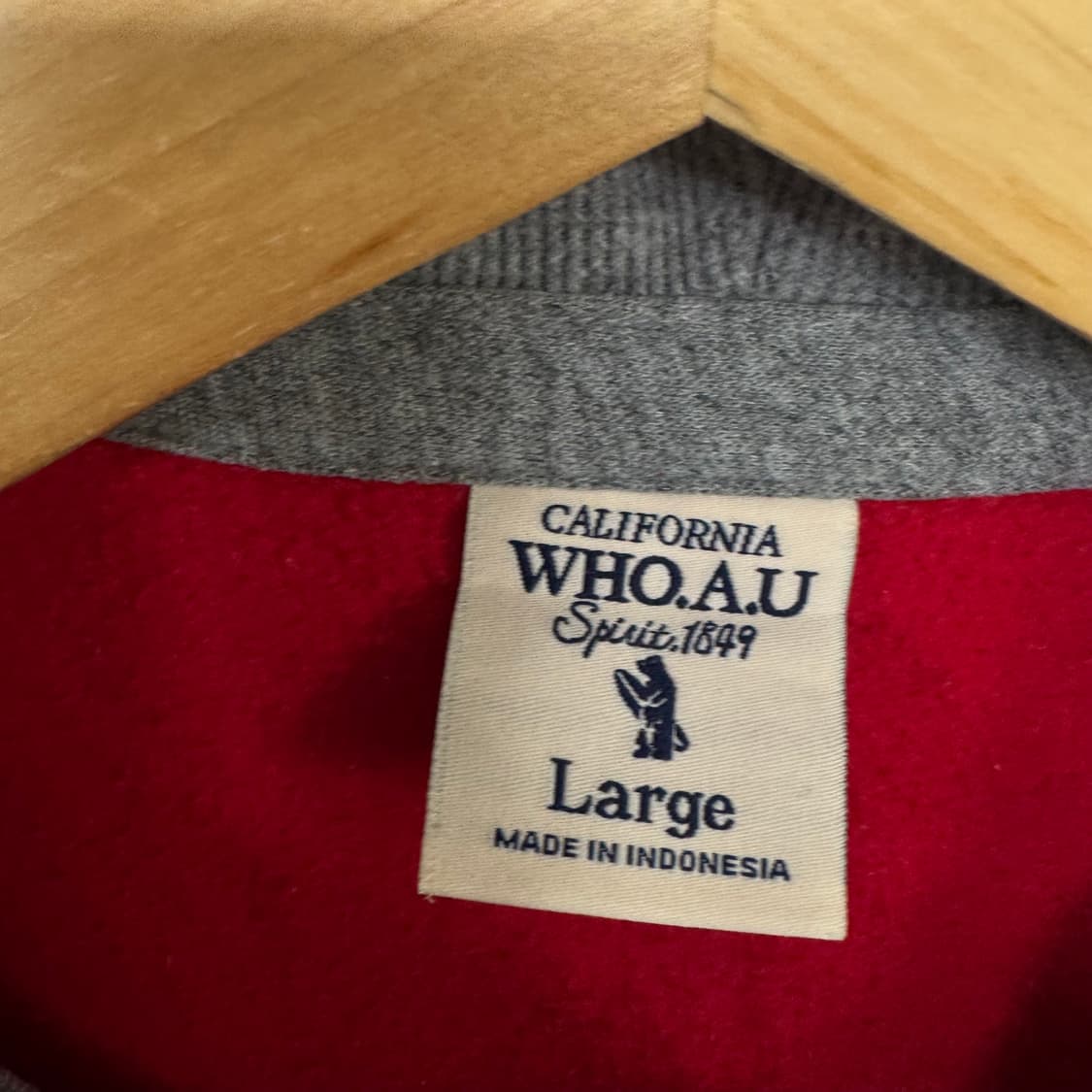 후아유 아치로고 후드집업 상품이미지3