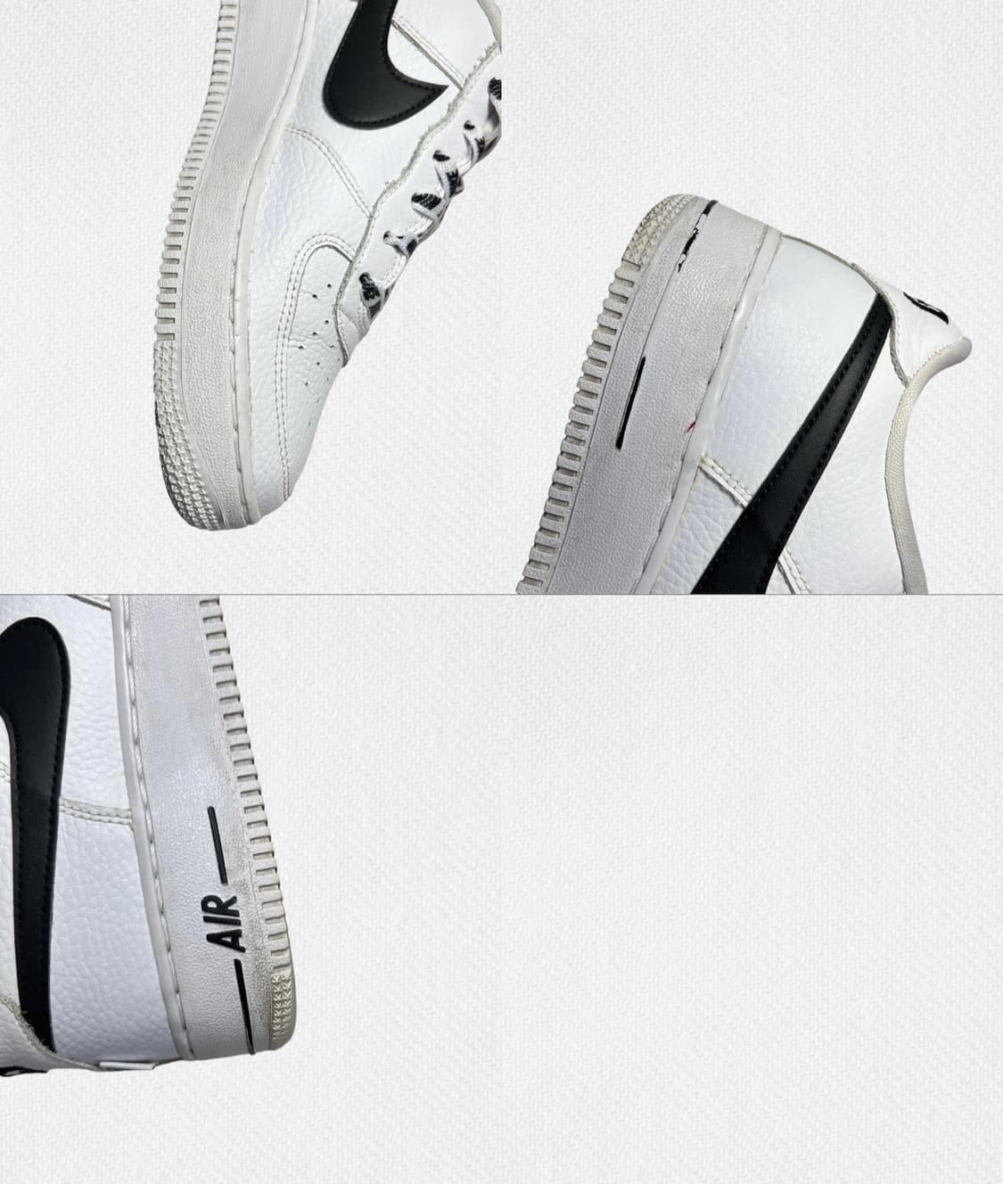 240 GS 나이키 에어포스1 로우 LV8 화이트 블랙 상품이미지4