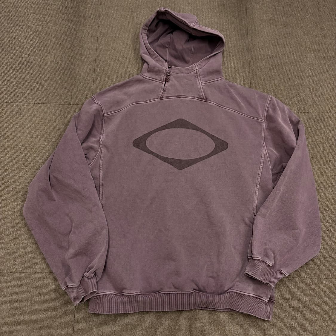  Mischief  미스치프 롬버스 워시드 사이드버튼업 후드 L 상품이미지1