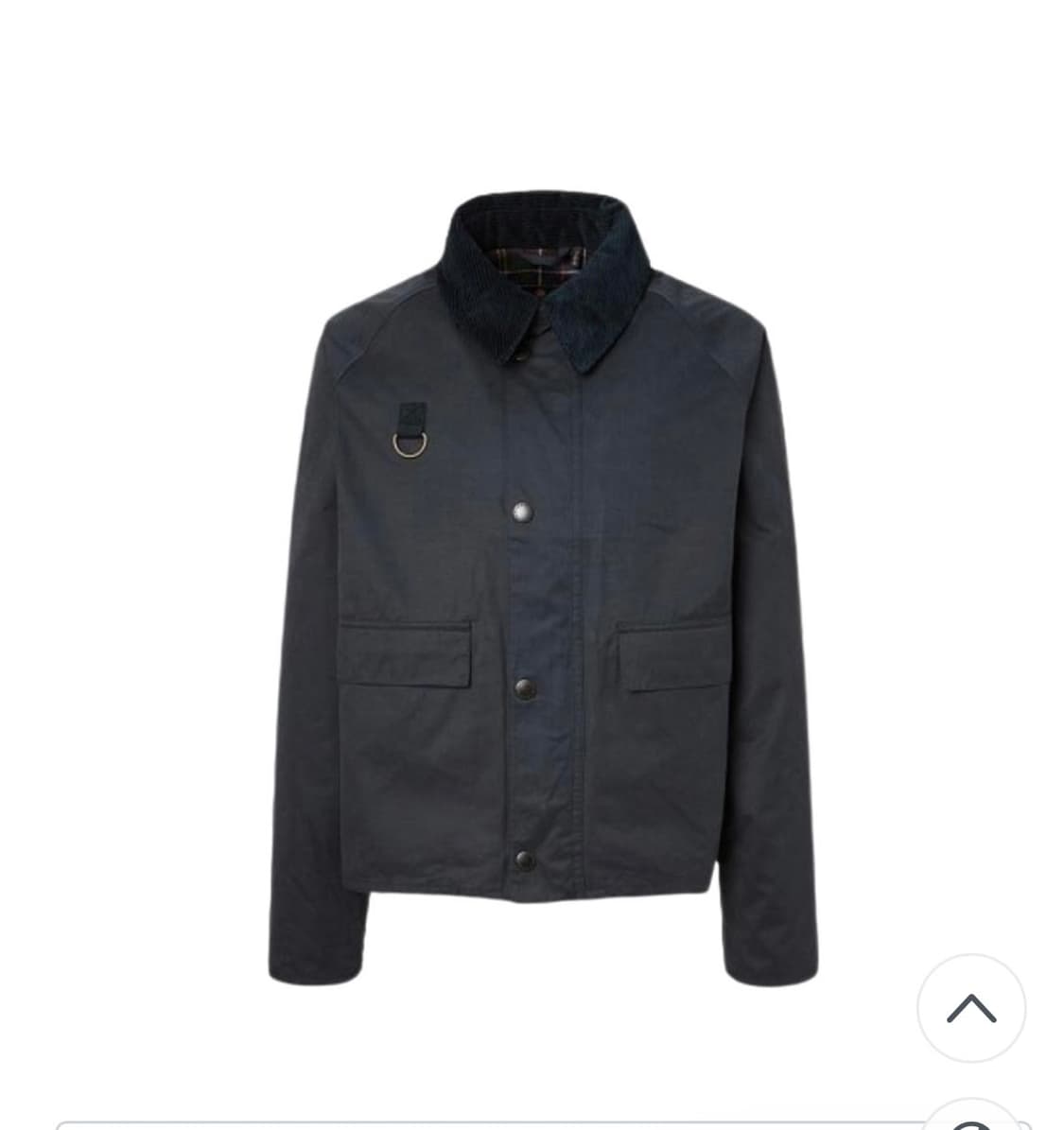 바버 스페이 논왁스 자켓 네이비 s 상품이미지1