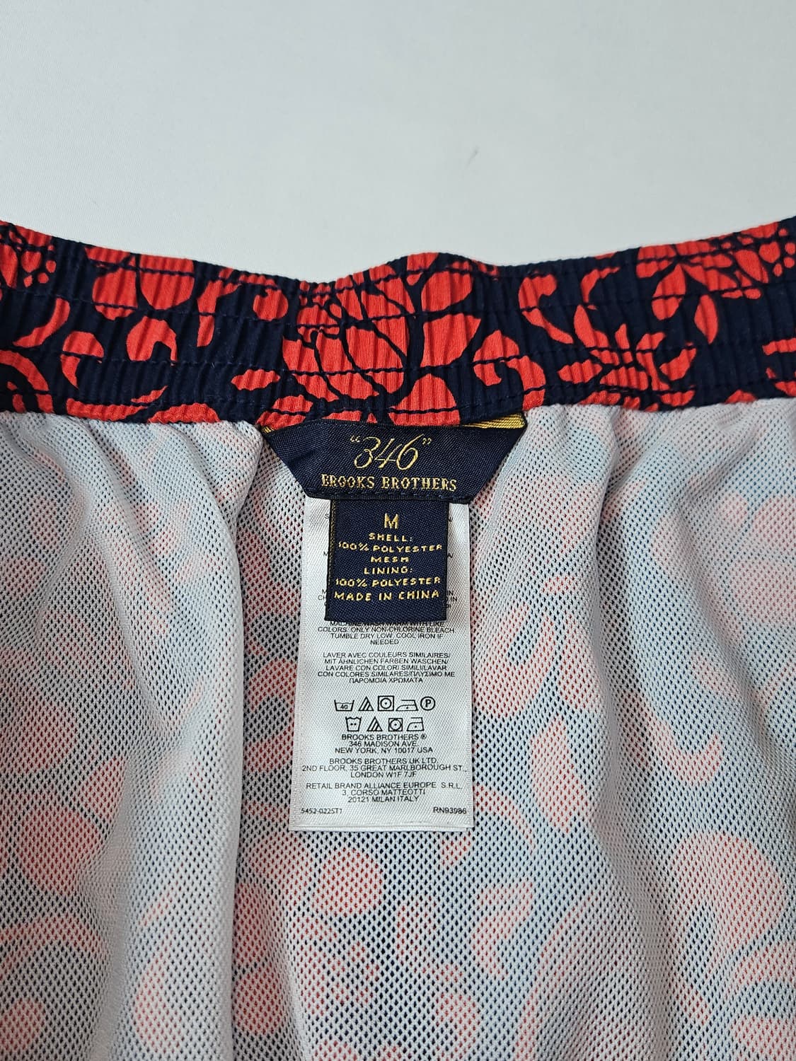 브룩스브라더스 우븐 스윔팬츠 숏팬츠 반바지 프라이데이 M (거의 새상품) 상품이미지3