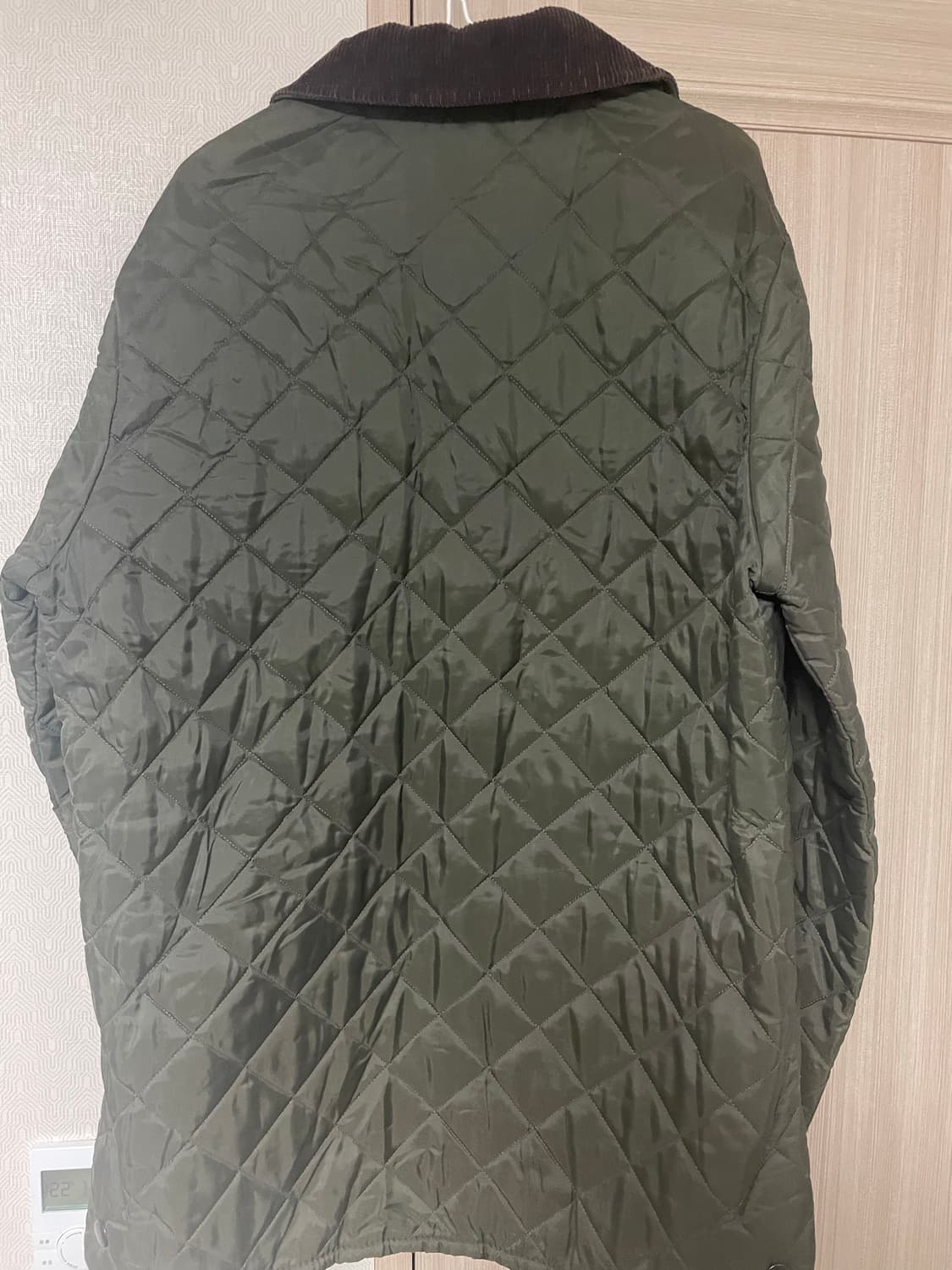 바버 리데스데일 퀼팅 자켓 올리브 상품이미지1