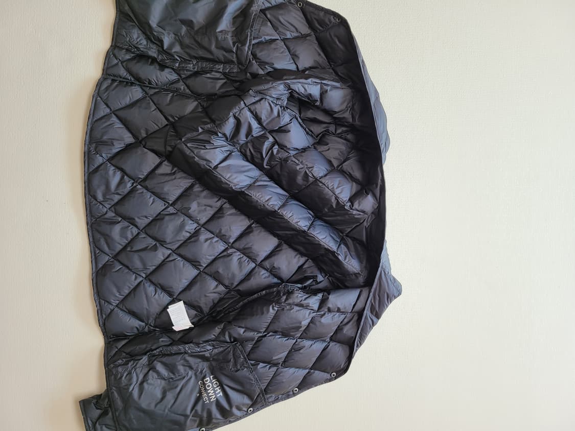 에이치커넥트 H:connect 남자 경량 구스다운 패딩 XL 블랙  상품이미지8