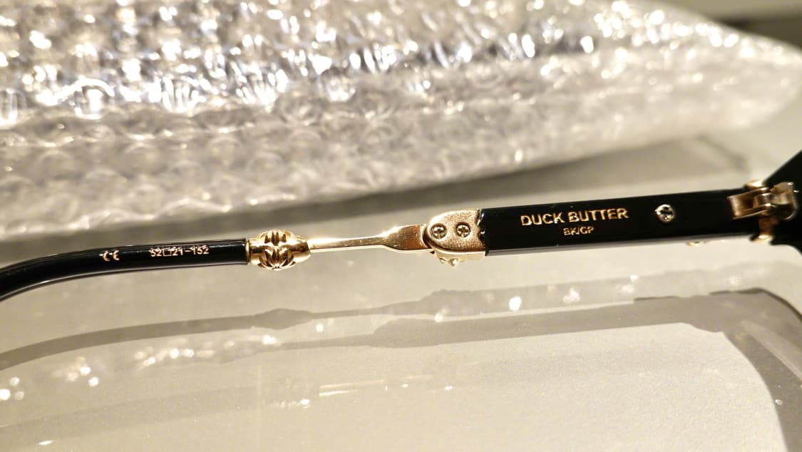 크롬하츠 덕버터 블랙/골드 안경 상품이미지10