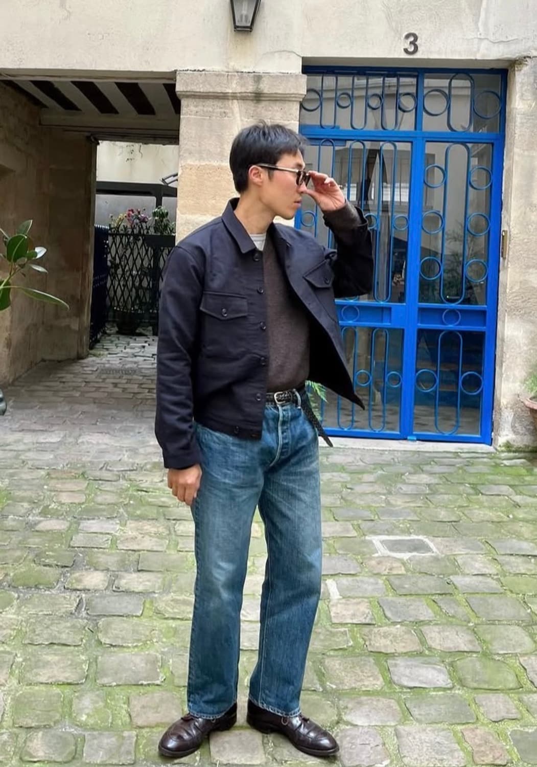 드레 cy jacket 네이비 상품이미지1