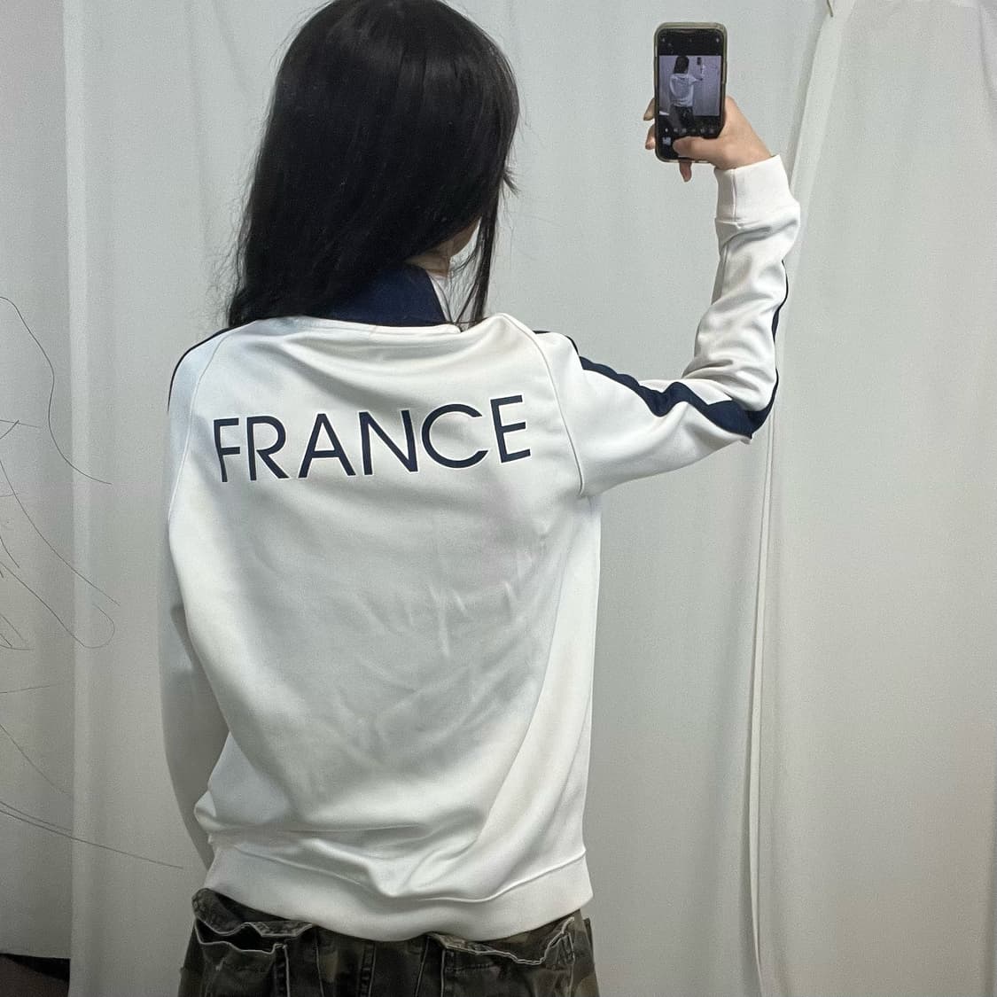 Nike white France two-way jersey 상품이미지4