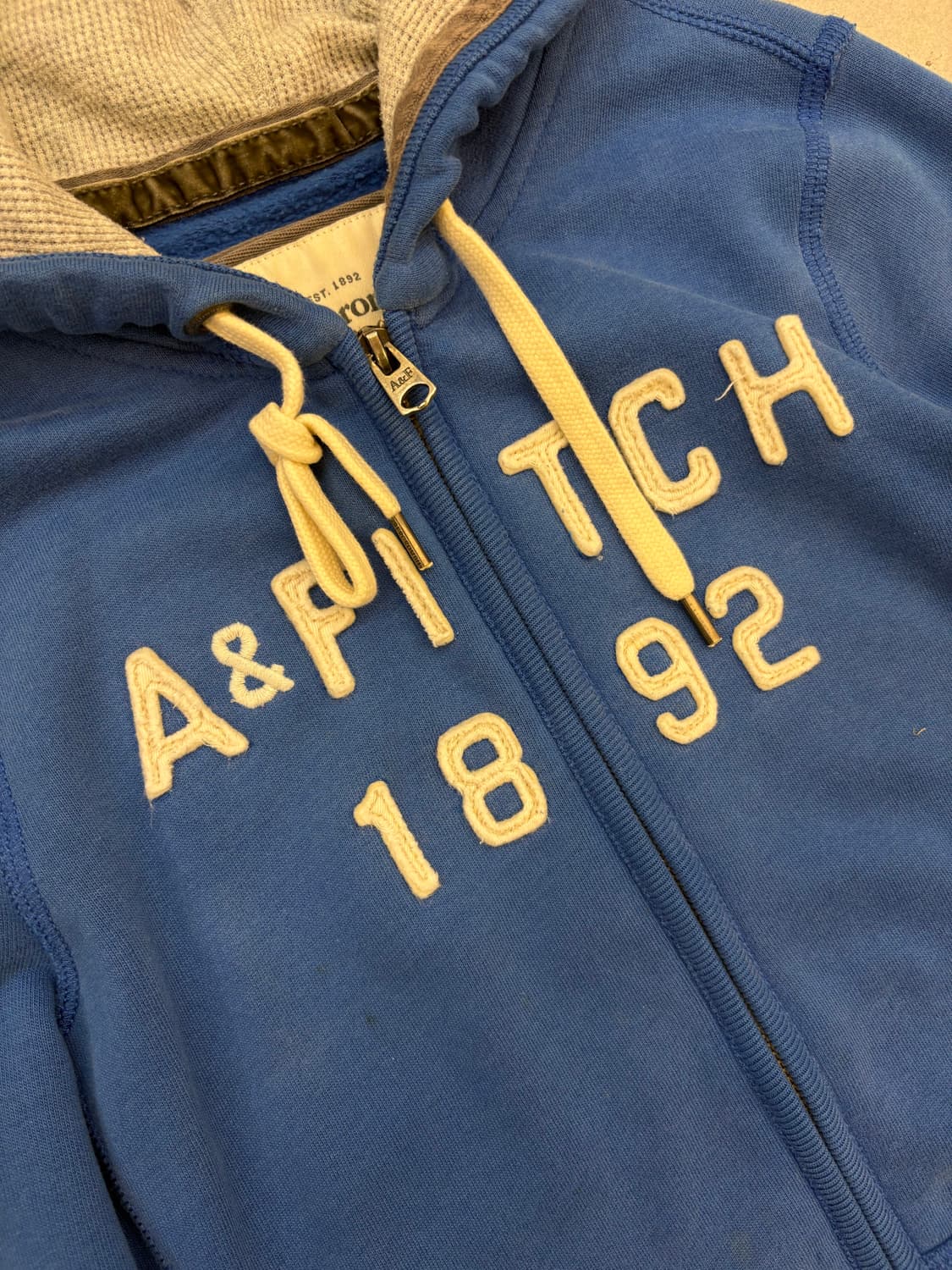 아베크롬비 1892 블루 후드집업 상품이미지4