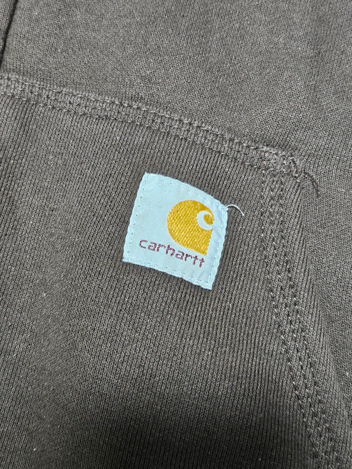 칼하트 후드 집업 브라운 M 상품이미지2