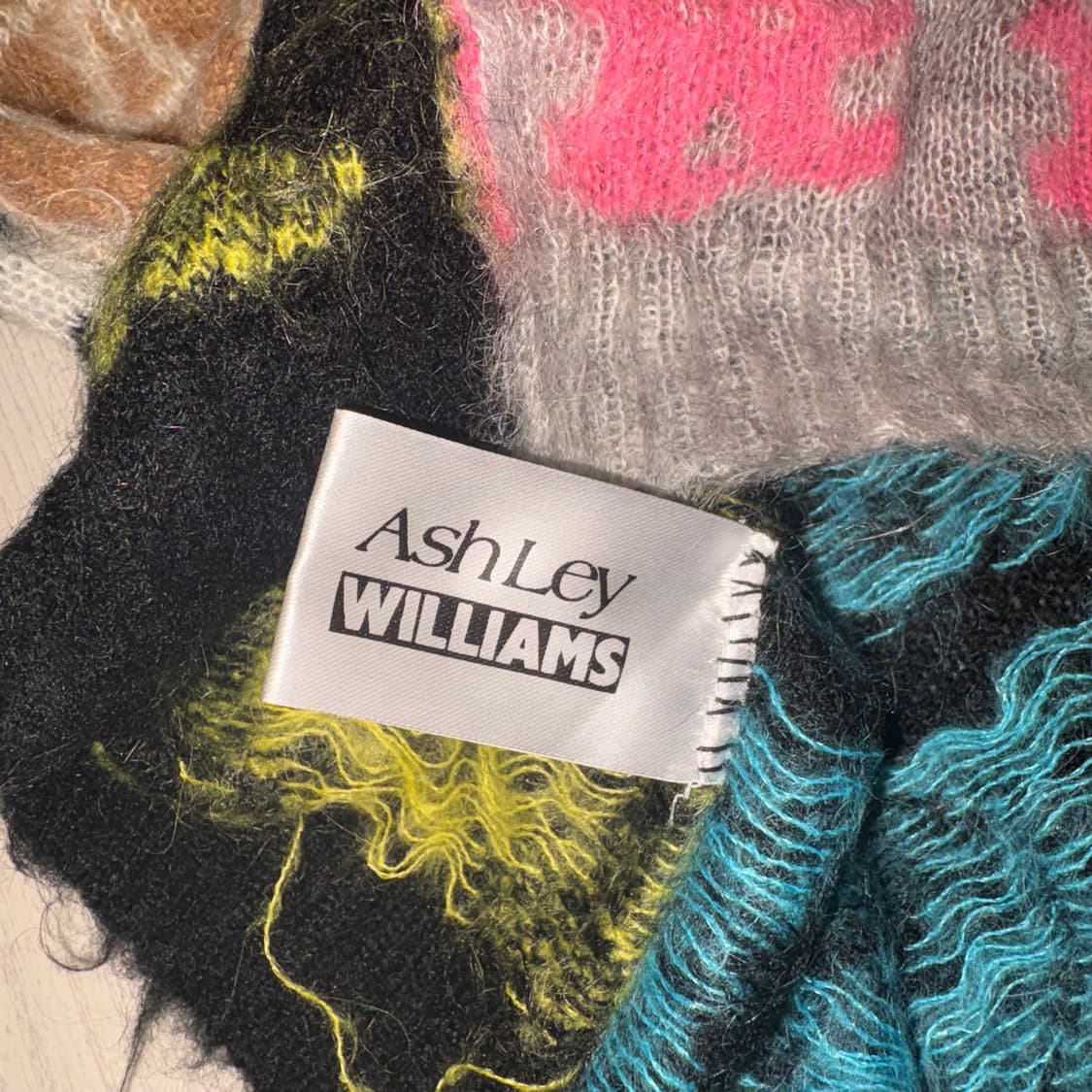 Ashley Williams 패치워크 니트 스커트 Ssize 상품이미지4