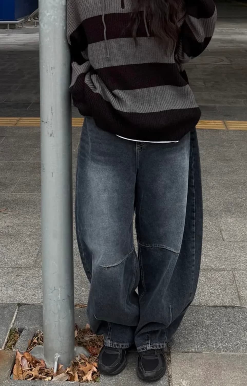 페어린 와이드 벌룬 팬츠 데님 상품이미지2