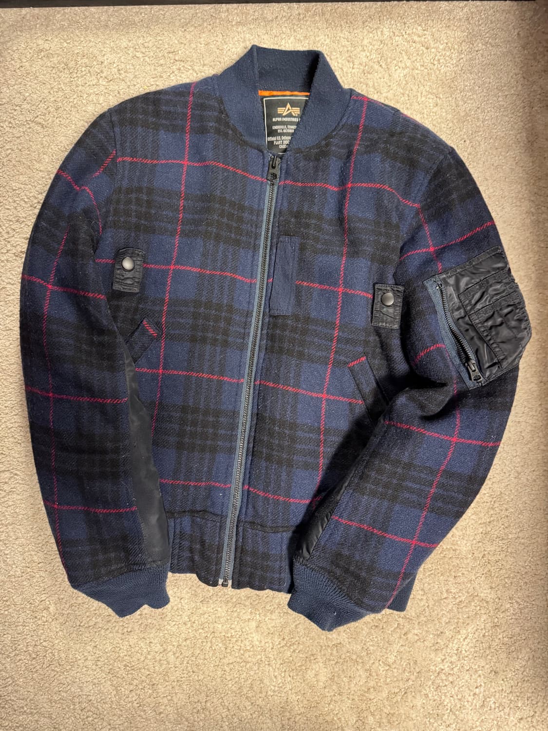 알파인더스트리x써니스포츠 ma1  상품이미지1