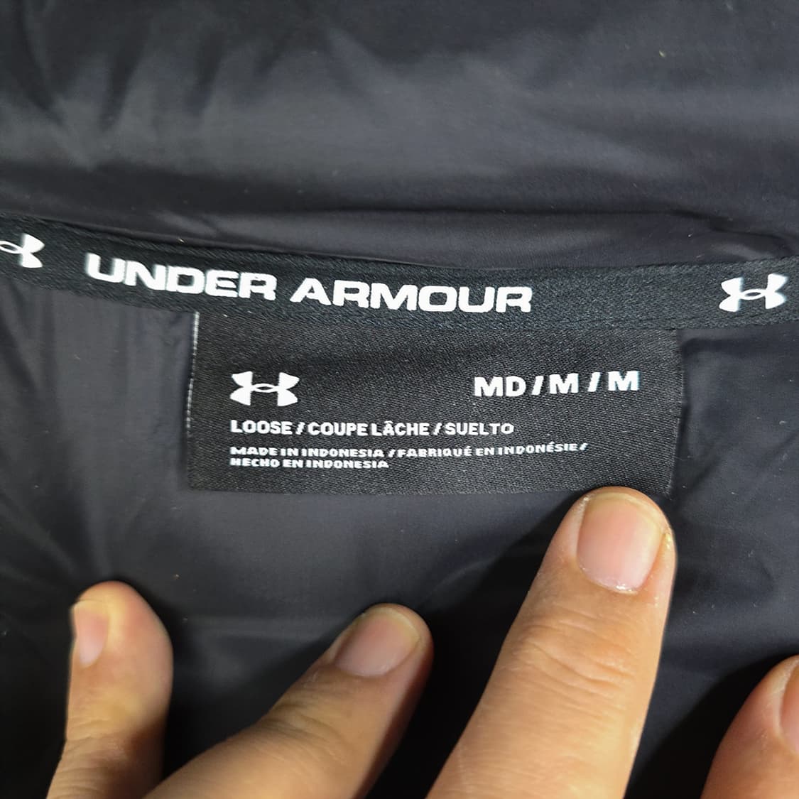 언더아머 구스다운 자켓 M 상품이미지8